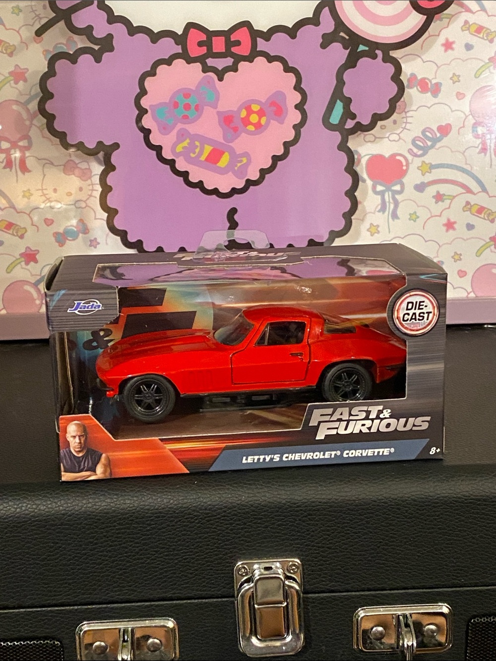 NIB 1:32 Fast & Furious Letty’s Chevrolet Corvette Die-Cast ❤️🖤
